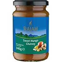 Los mejores  - Rajah Mango Chutney- Dulce 340 g